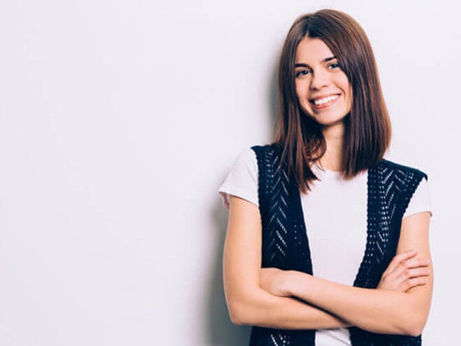 Conoce si puedes quedar embarazada sin ovular mujer sonriendo que quiere quedar embarazada