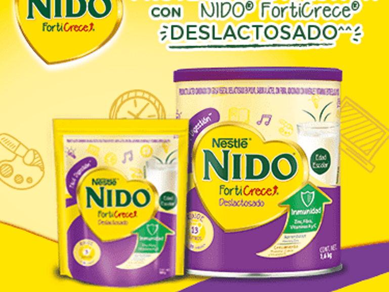 Lata Nido® Forti Deslatosado